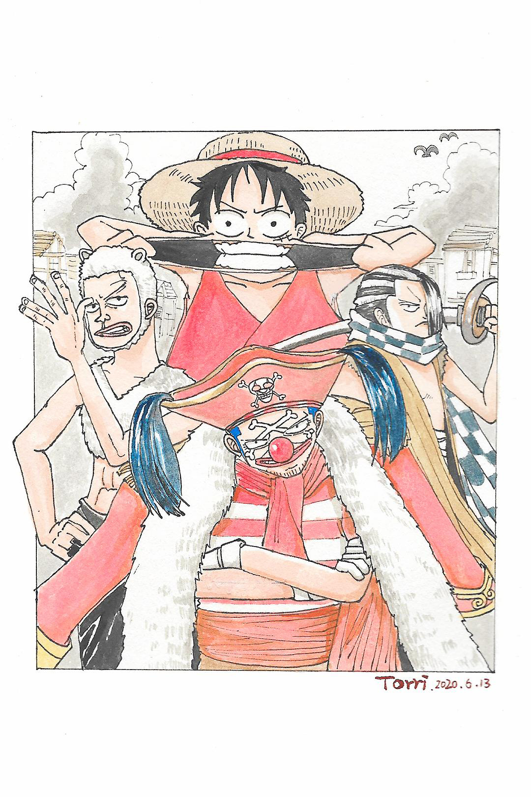 卷二 对抗巴基海贼团