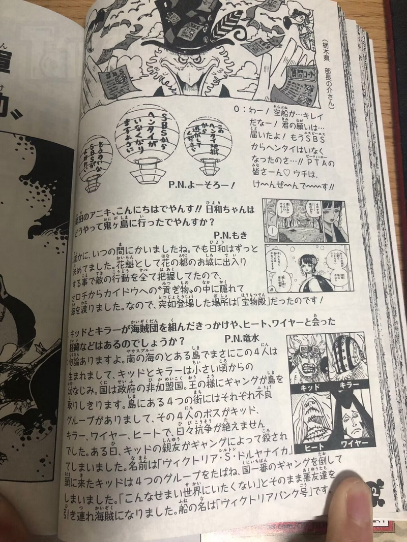 One Piece Volume 104 SBS : r/OnePiece