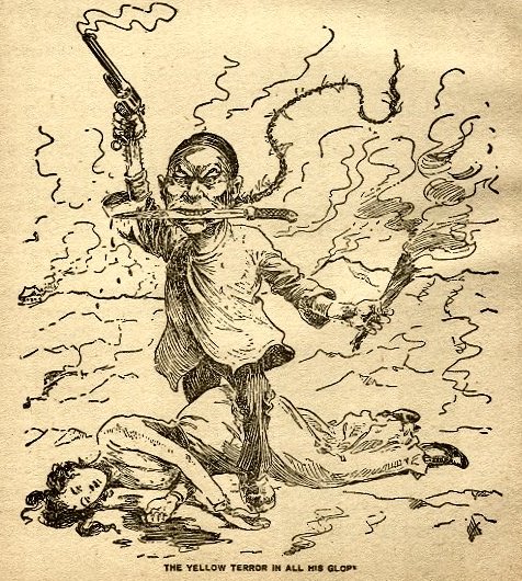 1899年的社论漫画《黄祸的辉煌》