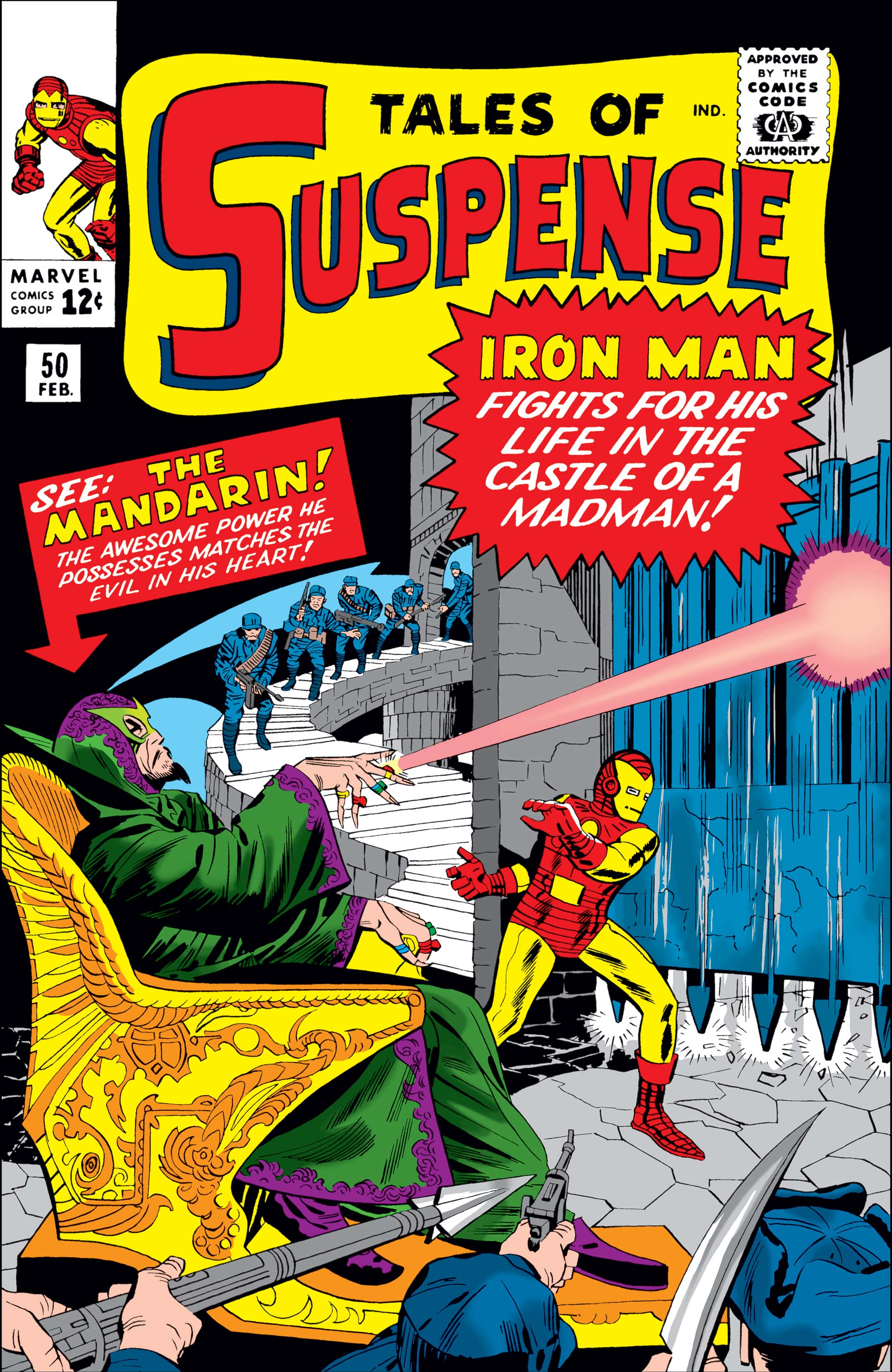 1964年的《Tales of Suspense》#50封面