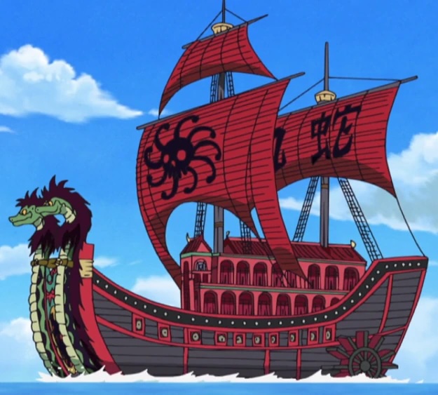 九蛇海贼团的船只也使用了中式建筑设计.jpeg